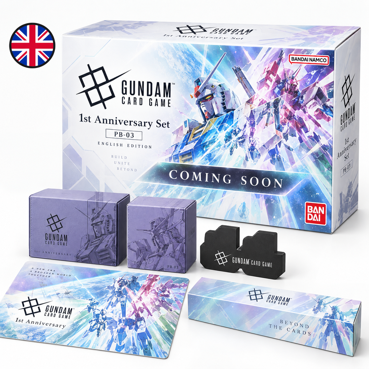 Gundam Card Game 1st Anniversary Set PB-03 English Coming Soon